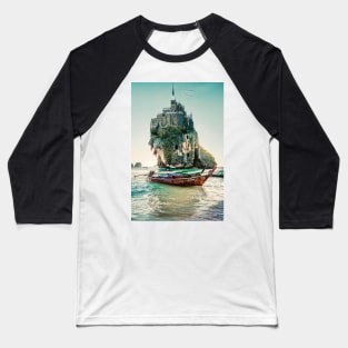 Sea Castle Baseball T-Shirt